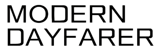 modern dayfarer - black logo